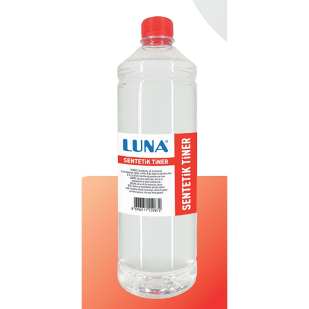 LUNA SENTETİK TİNER 1000 ML