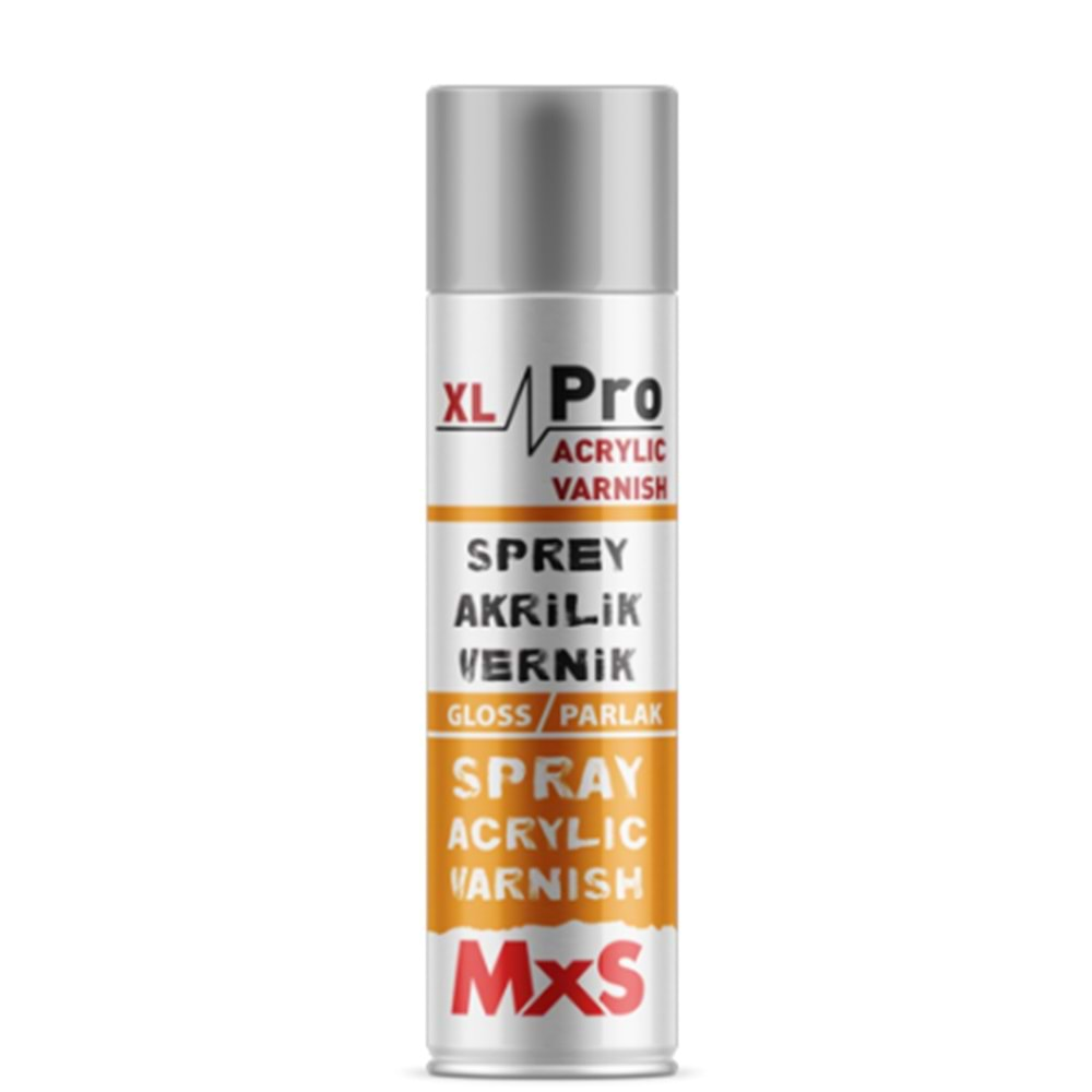 MXS186505 XL PRO AKRİLİK VERNİK SPREY PARLAK 500 ML