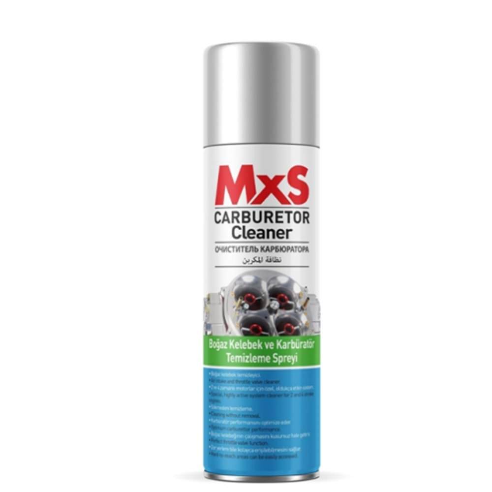 MXS70800 BOĞAZ KELEBEK VE KARBÜRATÖR TEMİZLEME SPREYİ 400 ML