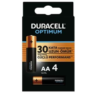 DURACELL OPTIMUM AA KALEM PİL 4LÜ