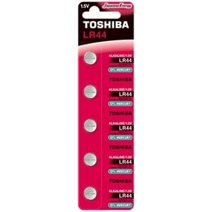 TOSHIBA LR44 ALKALİN PİL 5Lİ