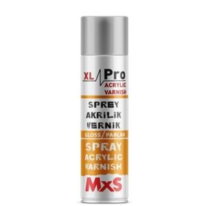 MXS186505 XL PRO AKRİLİK VERNİK SPREY PARLAK 500 ML