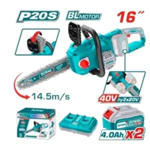 TGSLI401682 KI-ION AKÜLÜ ZİNCİRLİ TESTERE 40V