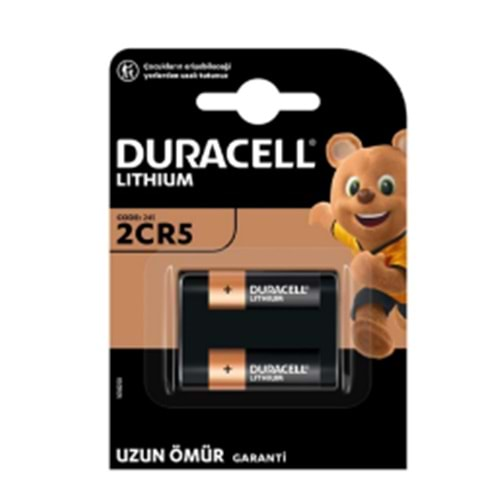 DURACELL DL245/2CR5 3V LITHIUM PİL 1'Lİ