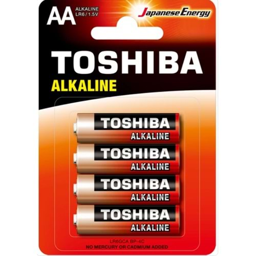 TOSHIBA LR6 BLS ALKALİN KALEM PİL 4'LÜ