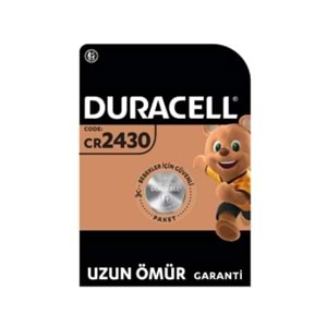 DURACELL CR2430 3V LITHIUM PİL 1'Lİ